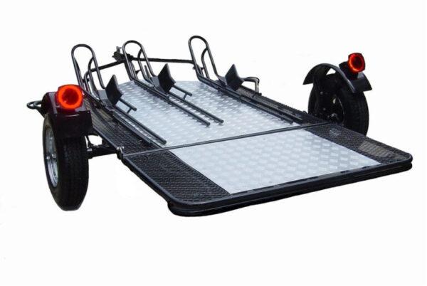 Trinity 3-rail motorcycle trailer Mt3