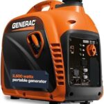 Generac 8251 GP2500i 2,500-Watt Gas Powered Portable Inverter Generator – Compact and Lightweight Design – Produces Clean, Stable Power – COsense Technology – CARB Compliant – Orange/Black