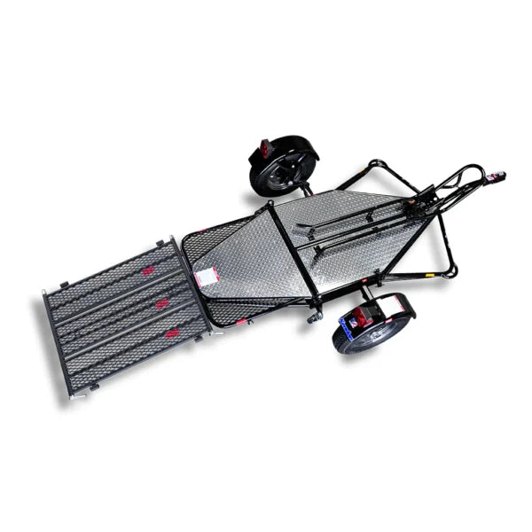 Single Ride-Up SRL Stand-Up™ Motorcycle Trailer