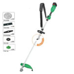 Cordless foldable lithium mower with foldable handle for easy storage