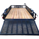 6 X 16 Carry-On Tandem Utility 7K Pipe Top Trailer