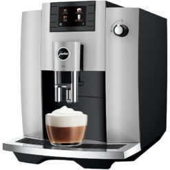 JURA Kaffeevollautomat E6 Platin ECS Limitierte Sonderedition Barista Qualität Getränke