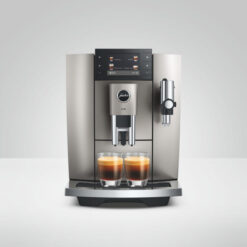 Alternative view of E8 Midnight Silver (ED) Kaffeevollautomat