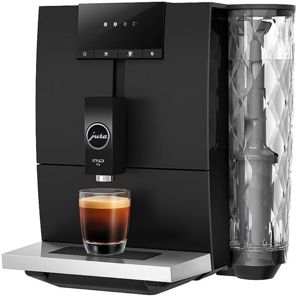 JURA ENA 4 EB Kaffeevollautomat Einzeltassenautomat mit P.E.P. Puls-Extraktionstechnologie