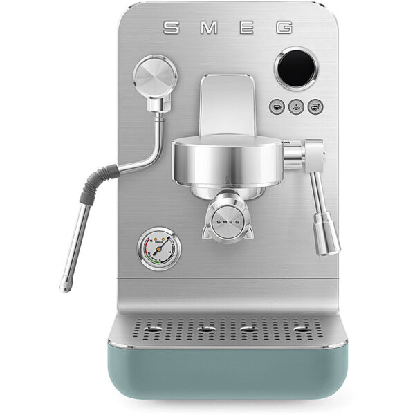 SMEG EMC02EGMEU kompakte Siebträgermaschine Emerald Green