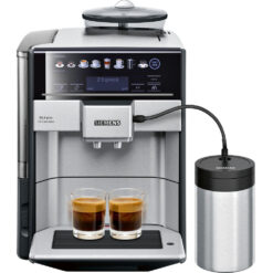 Siemens Kaffeevollautomat EQ6 Plus TE657F03DE Edelstahl Getränke Per Knopfdruck Zubereitung