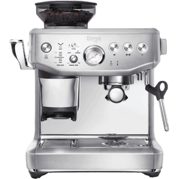 SAGE The Barista Express Impress Halbautomatische Espressomaschine Mit Integriertem Kegelmahlwerk