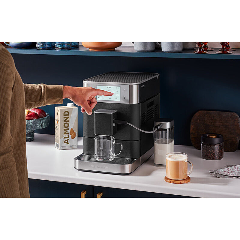 Kitchenaid 5KES8558EBK Kaffeevollautomat Farbe: Gusseisen Schwarz – Bild 5