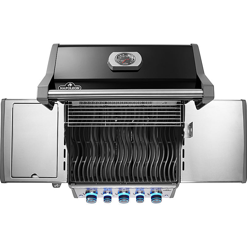Napoleon Rogue PRO-S 425 Gasgrill – 3 Brenner, 23,75 kW, Infrarot Sizzle Zone, inkl. Drehspieß, Schwarz – Bild 10