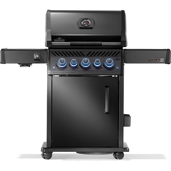 Napoleon Phantom Rogue PRO-S 425 Gasgrill Mattschwarz – 3 Brenner, Infrarot-Sizzle-Zone, 4574 cm²