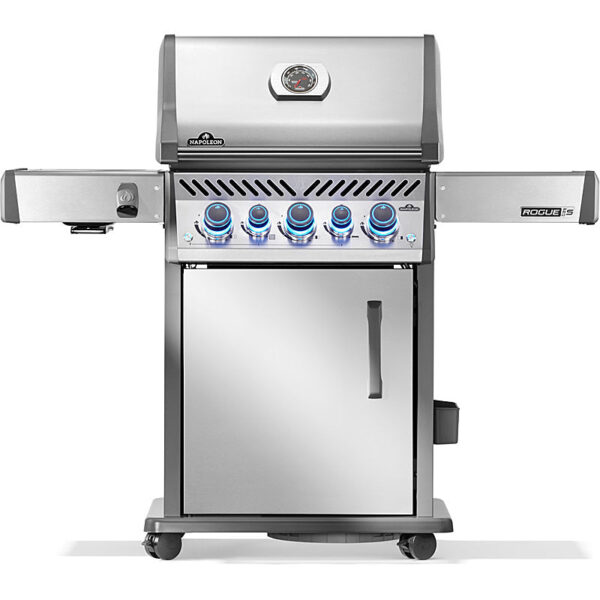 Napoleon Rogue PRO-S 425 RSIB Gasgrill – 3 Brenner, 23,75 kW, Infrarot Sizzle Zone & Heckbrenner, Edelstahl