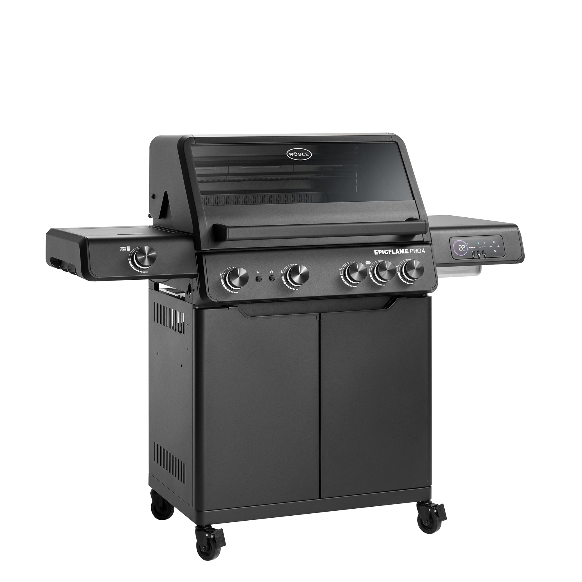 Rösle Epicflame Pro 4 Gasgrill – 4 Brenner, 24 kW, 800°C Primezone & Infrarot-Backburner – Bild 18