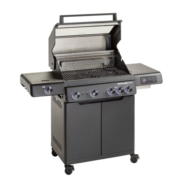 Rösle Epicflame Pro 4 Gasgrill – 4 Brenner, 24 kW, 800°C Primezone & Infrarot-Backburner