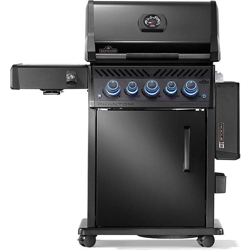 Napoleon Phantom Rogue PRO-S 425 Gasgrill Mattschwarz – 3 Brenner, Infrarot SIZZLE ZONE™, 4.574 cm² – Bild 4