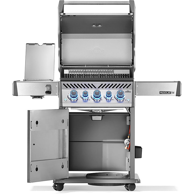 Napoleon Rogue PRO-S 425 RSIB Gasgrill – 3 Brenner, 23,75 kW, Infrarot Sizzle Zone & Heckbrenner, Edelstahl – Bild 4