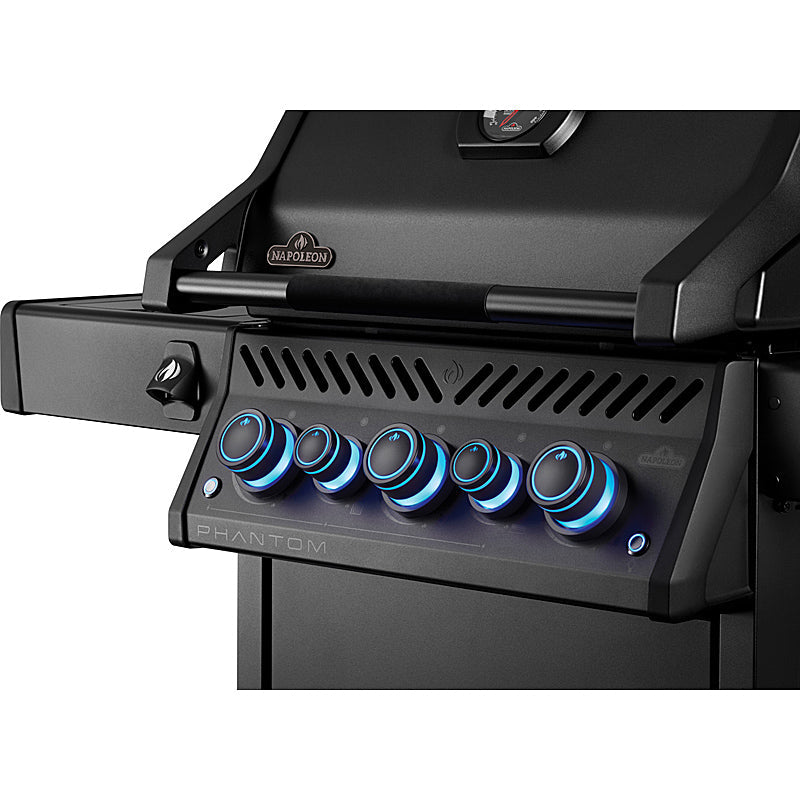 Napoleon Phantom Rogue PRO-S 425 Gasgrill Mattschwarz – 3 Brenner, Infrarot-Sizzle-Zone, 4574 cm² – Bild 5
