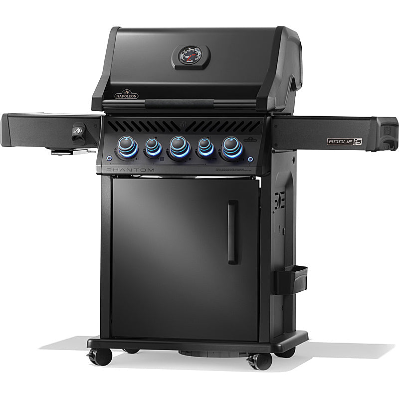 Napoleon Phantom Rogue PRO-S 425 Gasgrill Mattschwarz – 3 Brenner, Infrarot-Sizzle-Zone, 4574 cm² – Bild 3