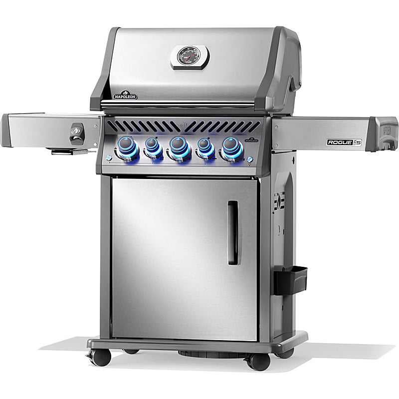 Napoleon Rogue PRO-S 425 RSIB Gasgrill – 3 Brenner, 23,75 kW, Infrarot Sizzle Zone & Heckbrenner, Edelstahl – Bild 3