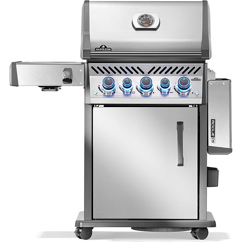 Napoleon Rogue PRO-S 425 RSIB Gasgrill – 3 Brenner, 23,75 kW, Infrarot Sizzle Zone & Heckbrenner, Edelstahl – Bild 7