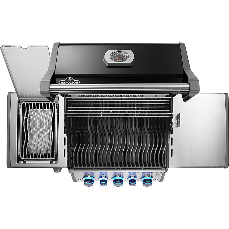 Napoleon Rogue PRO-S 425 Gasgrill – 3 Brenner, 23,75 kW, Infrarot Sizzle Zone, inkl. Drehspieß, Schwarz – Bild 19