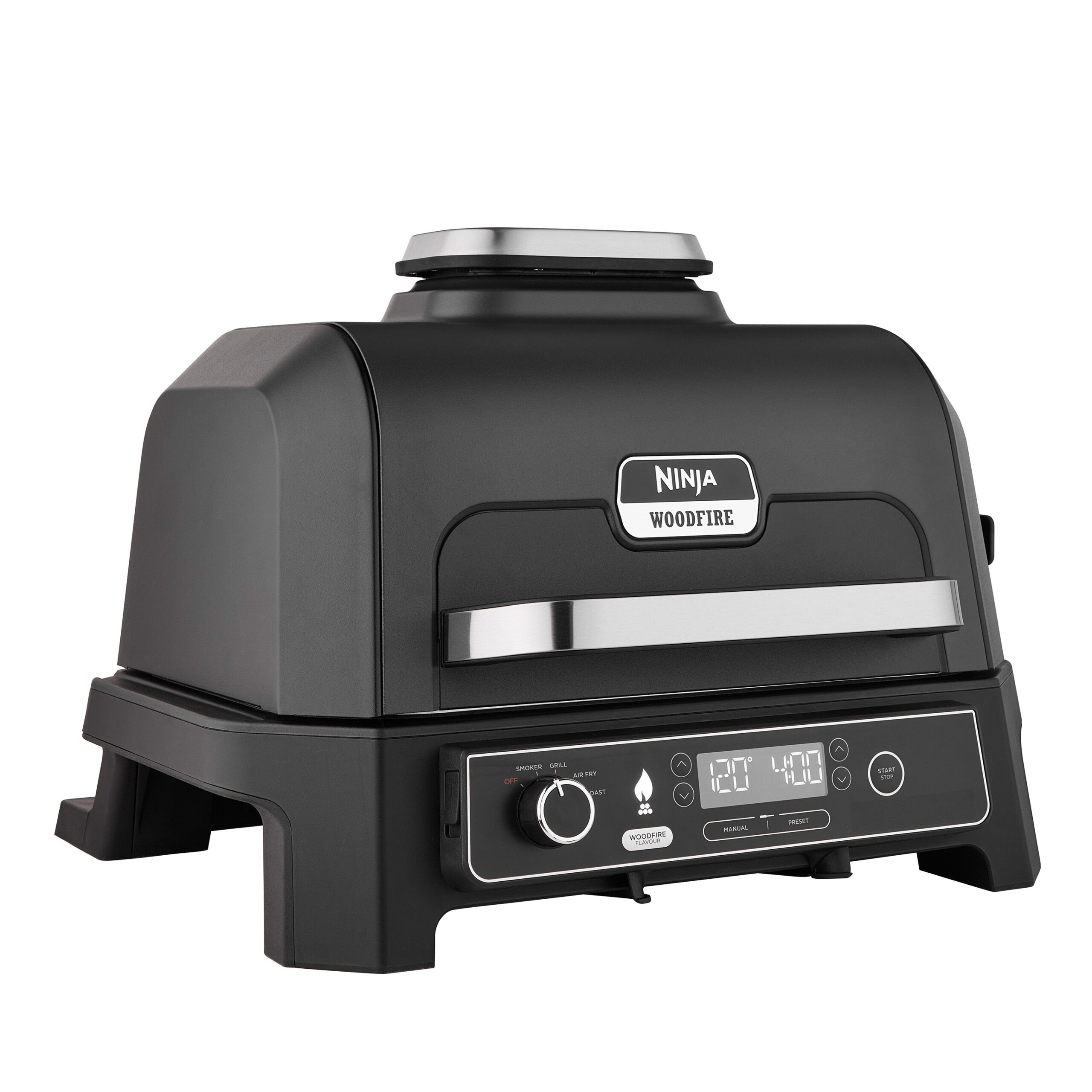 Ninja Woodfire Pro XL OG850EU Elektrischer Outdoor Grill & Smoker 45×31 cm Bundle – Bild 4