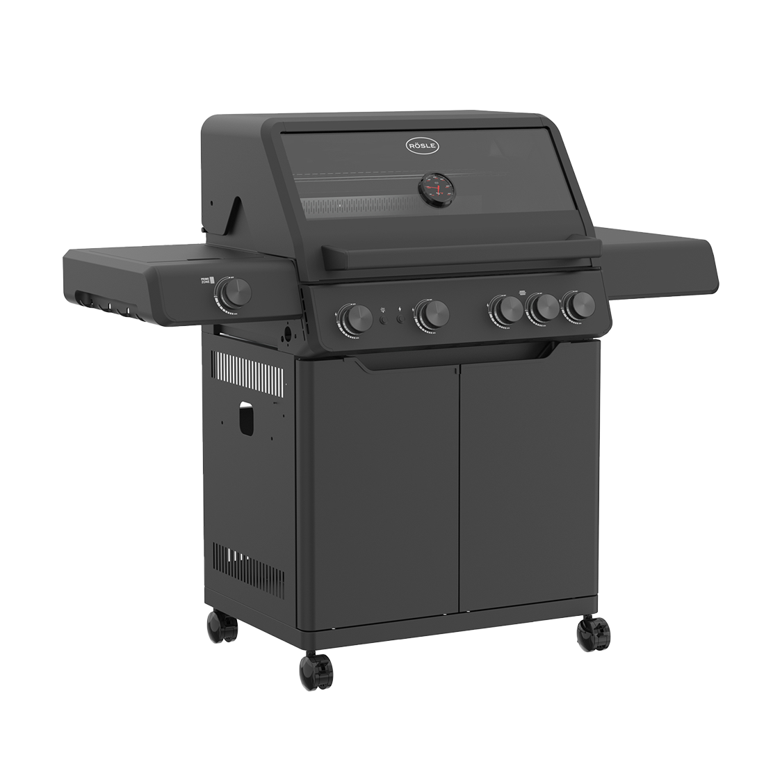 Rösle Allflame Hero 4 Gasgrill – 4 Brenner, 17 kW, Primezone 800 °C, VARIO+