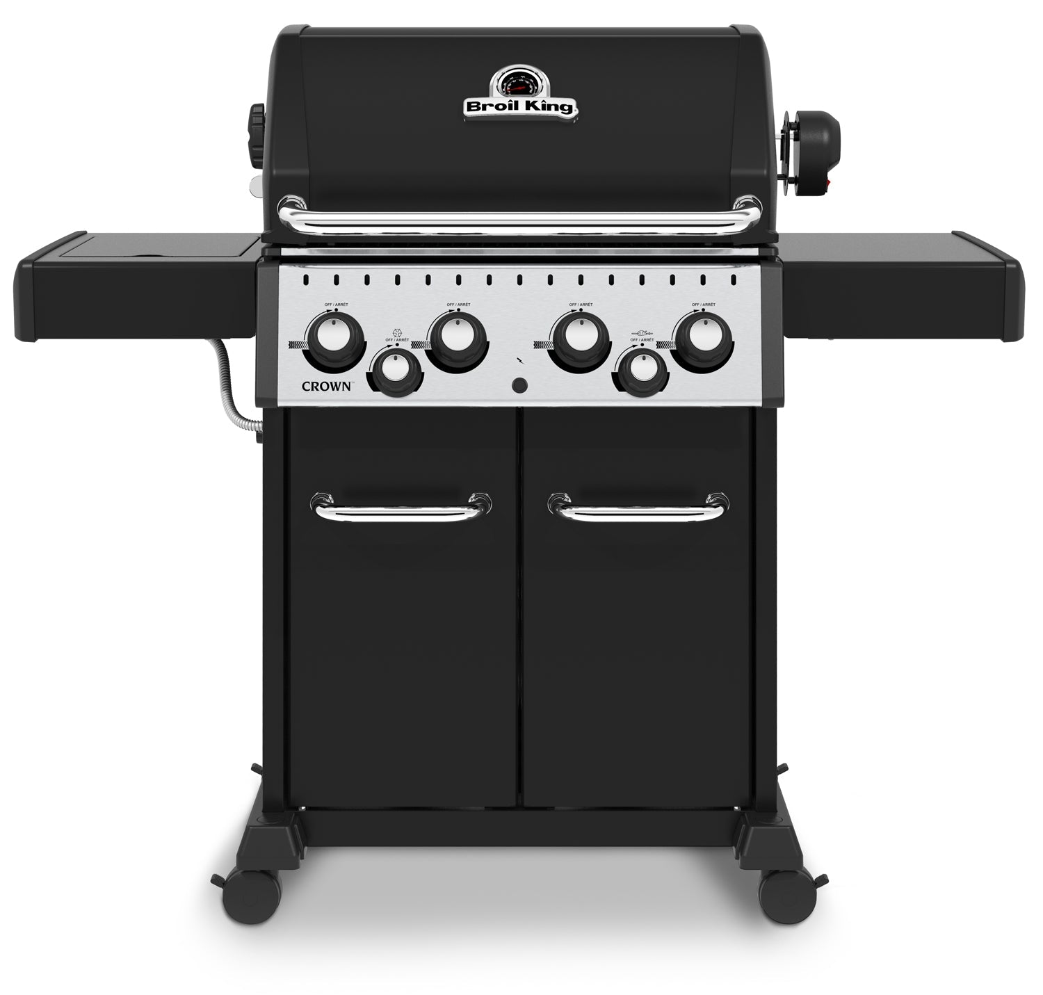 Broil King Crown 490 Gasgrill mit Rotisserie-Set | 4 Brenner, 18,2 kW, 2970 cm² – Bild 6