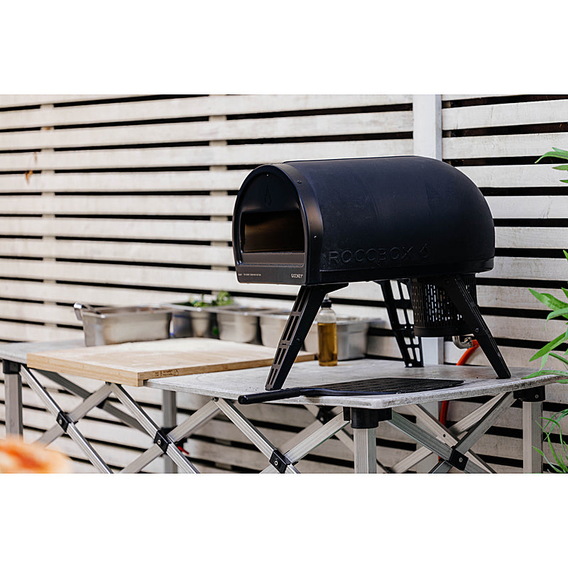Gozney Roccbox Pizzaofen Schwarz – Gas, 500 °C, 31,5 × 34 cm Backfläche – Bild 20