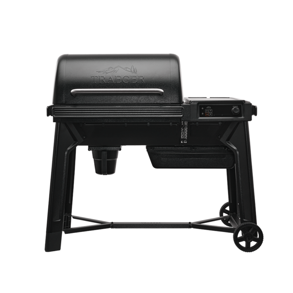 Traeger Woodridge Pelletgrill – 5.550 cm² Grillfläche, WiFIRE® App-Steuerung, FreeFlow Feuer Topf