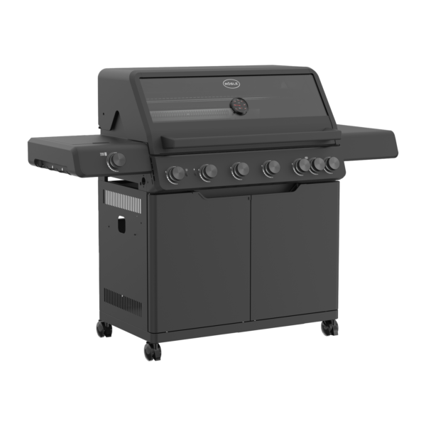 Rösle Allflame Hero 6 Gasgrill – 6 Brenner, 21 kW, 800 °C Primezone, 90×45 cm Grillfläche