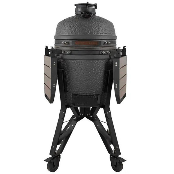 The Bastard VX Medium Complete Kamado-Keramikgrill 42 cm Edelstahl-Rost Cordierit